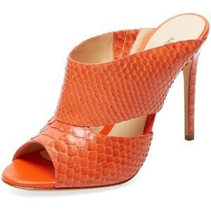 Alexandre Birman High Heel Python Latoya Sandal